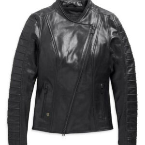 Jacket Ozello Leather Black (S/M)